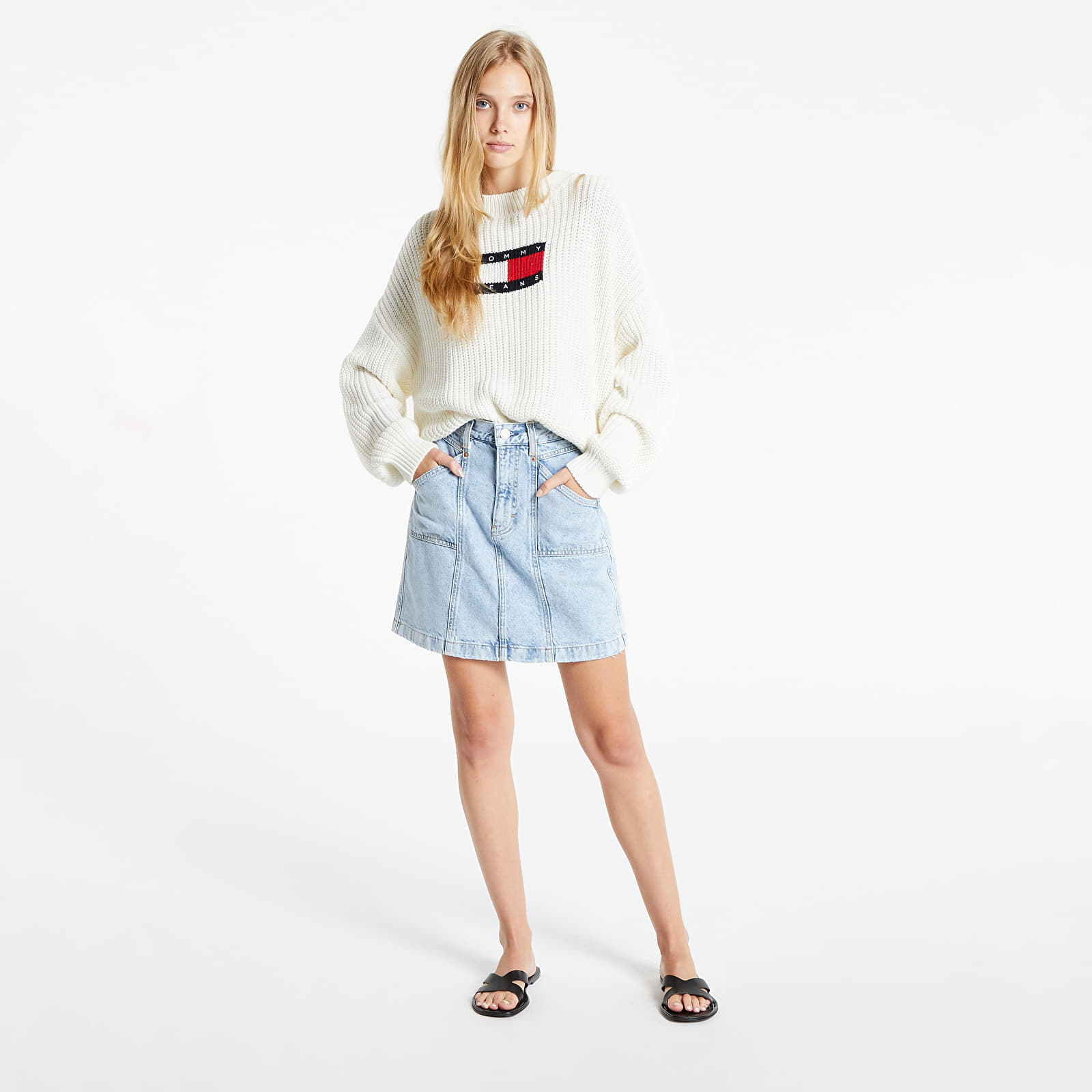 Skirts Tommy Jeans Mom Skirt Denim Light