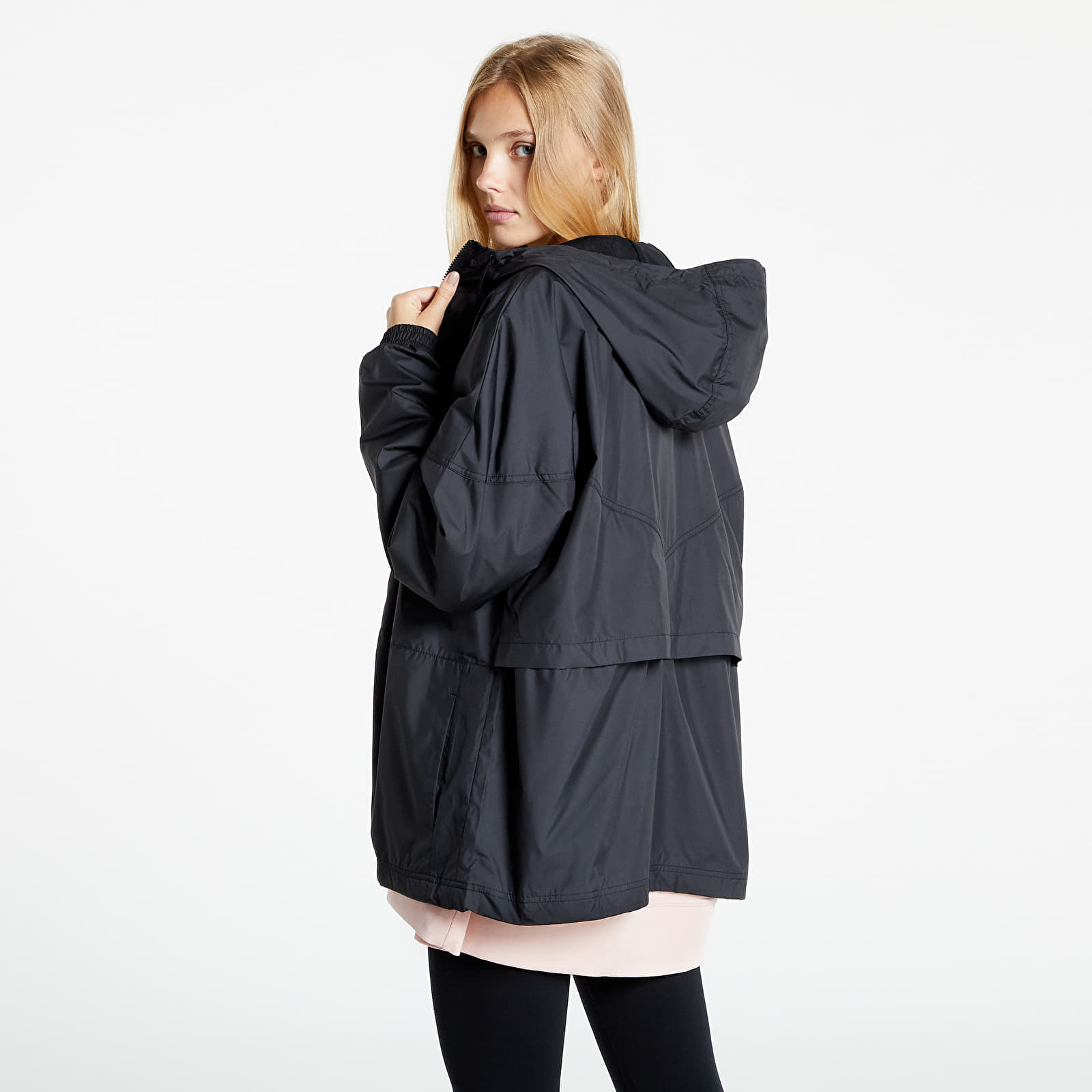 Jacken Nike Sportswear Repel Windrunner Women's Jacket Black/ White