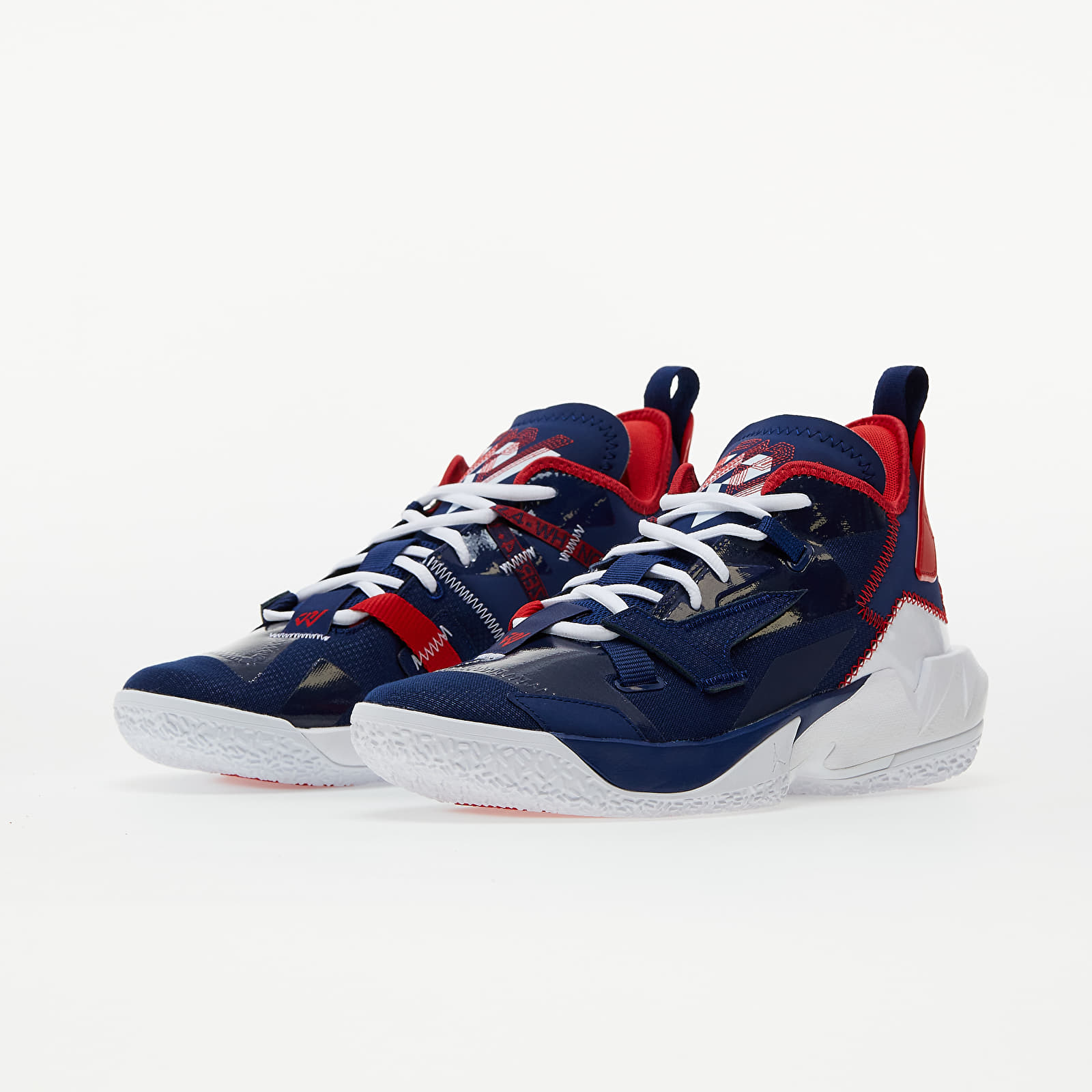 Férfi cipők Jordan 'Why Not?' Zer0.4 Blue Void/ White-University Red