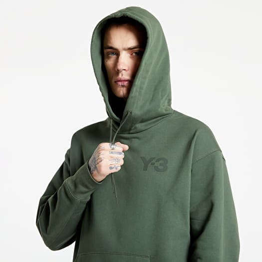 Hoodies and sweatshirts Y 3 M Classic Chest Logo Hoodie Shadow Green S16 Footshop