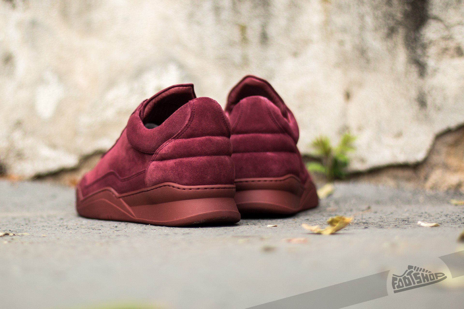 Мъжки кецове и обувки Filling Pieces Low Top Ghost Bordeaux
