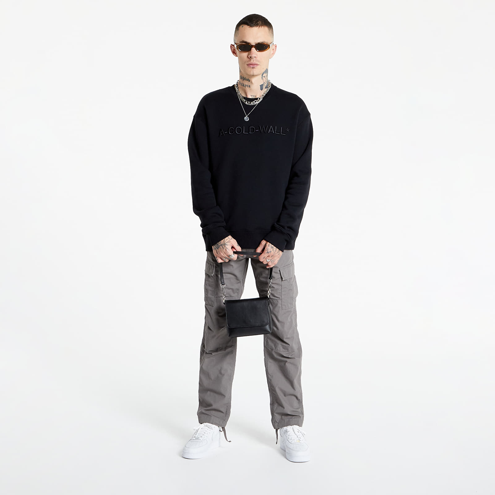 Hoodies and sweatshirts  A-COLD-WALL* Logo Sweatshirt Black