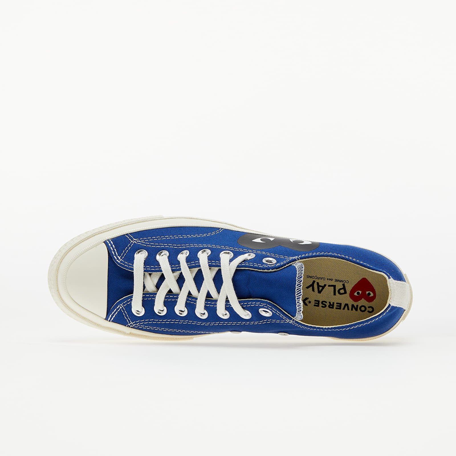 Pánske tenisky a topánky Converse x Comme des Garçons PLAY Chuck 70 Blue Quartz/ Egret