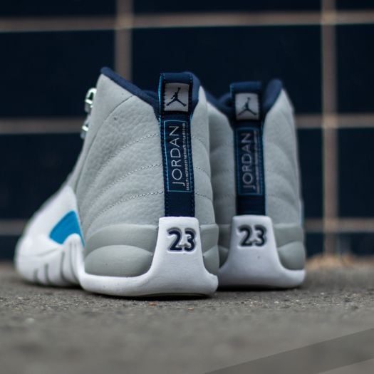 Jordan 12 blue white grey store