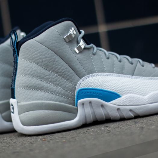 Air jordan 12 retro bg university blue online