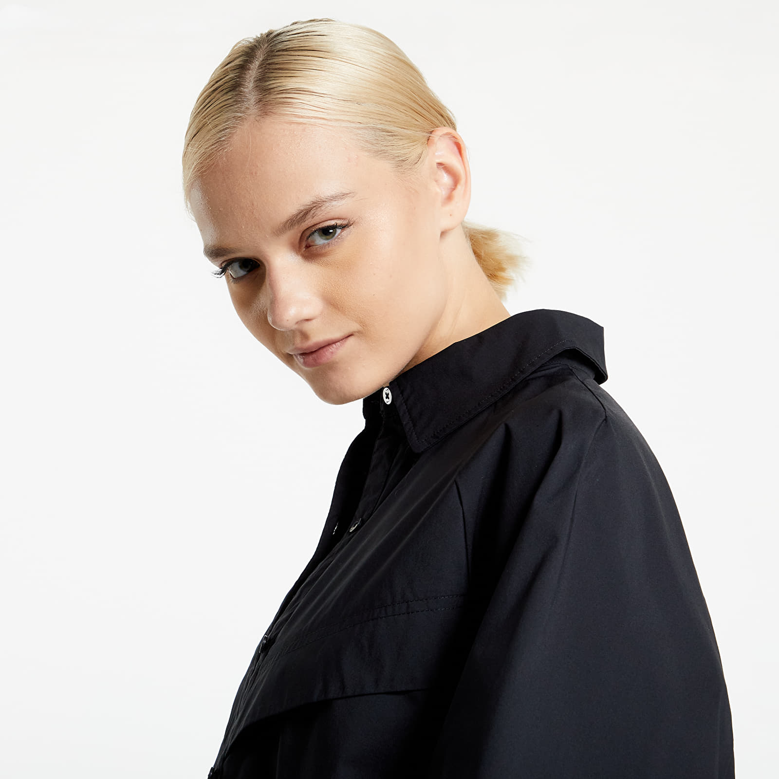 Marškiniai Nike Sportswear Icon Clash Women's Long-Sleeve Top Black/ White
