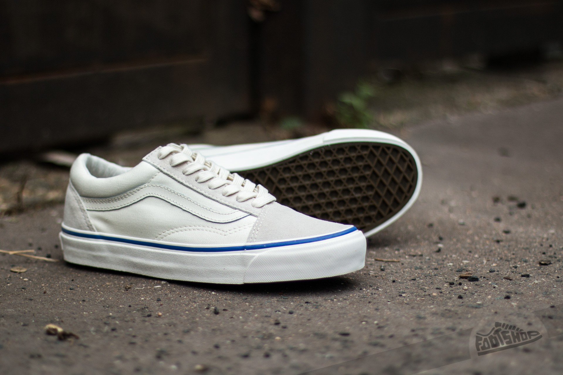 Men's shoes Vans OG Old Skool LX (Suede/ Canvas) Marshmallow