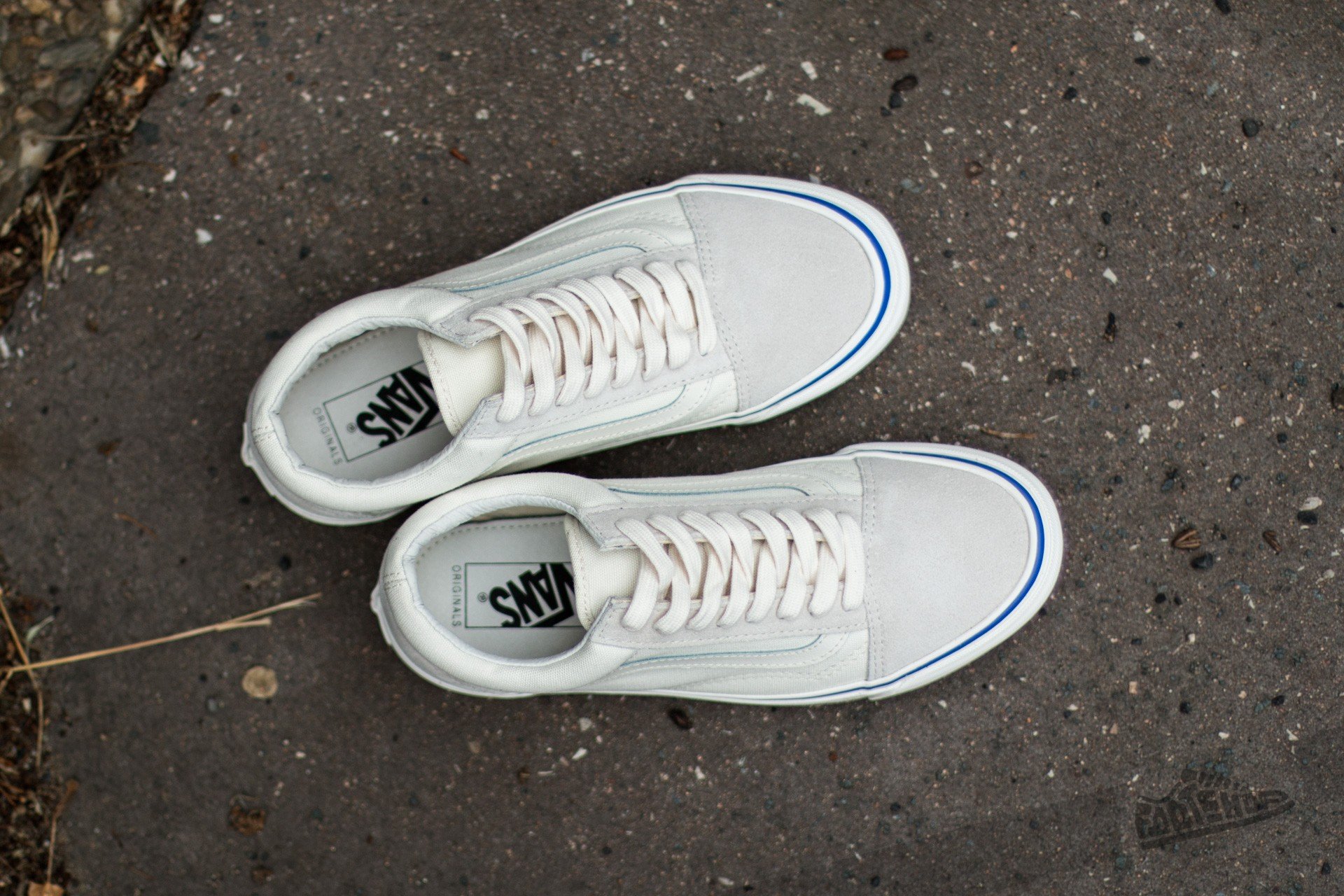 Men's shoes Vans OG Old Skool LX (Suede/ Canvas) Marshmallow
