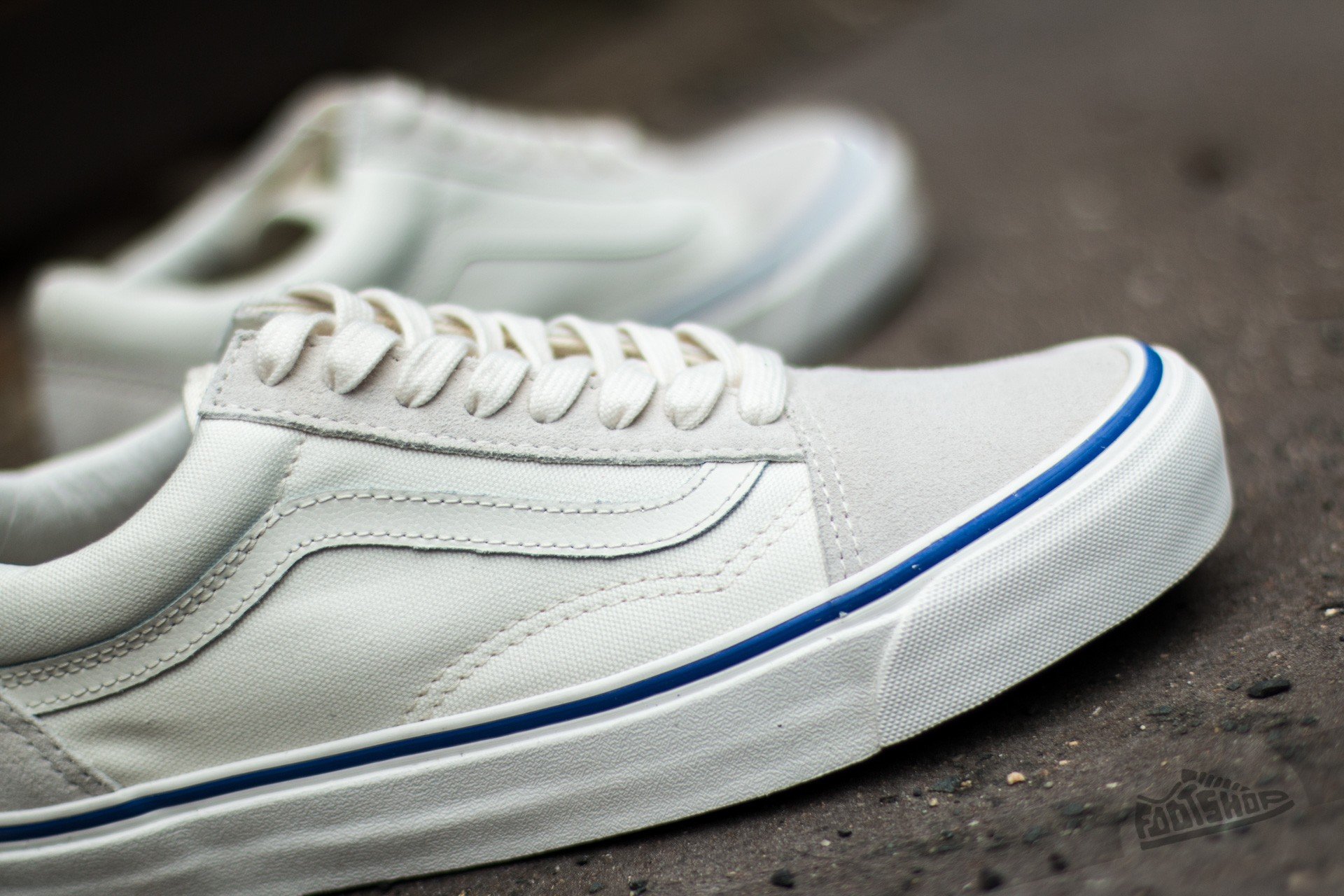 Men's shoes Vans OG Old Skool LX (Suede/ Canvas) Marshmallow