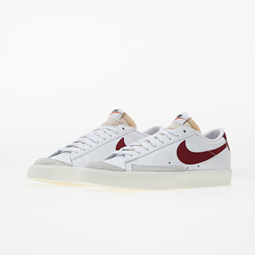 Nike blazer store low red white