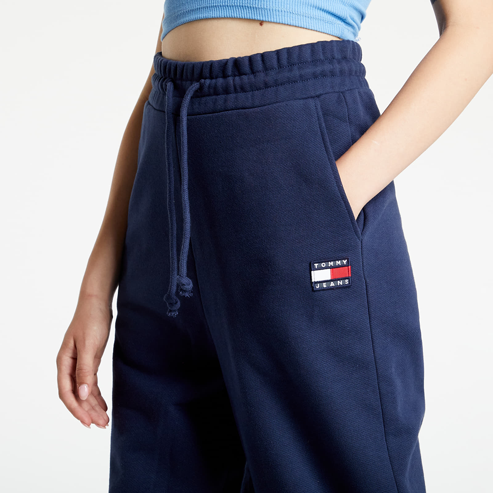 Nohavice Tommy Jeans Relaxed Hrs Badge Sweatpants  Twilight Navy