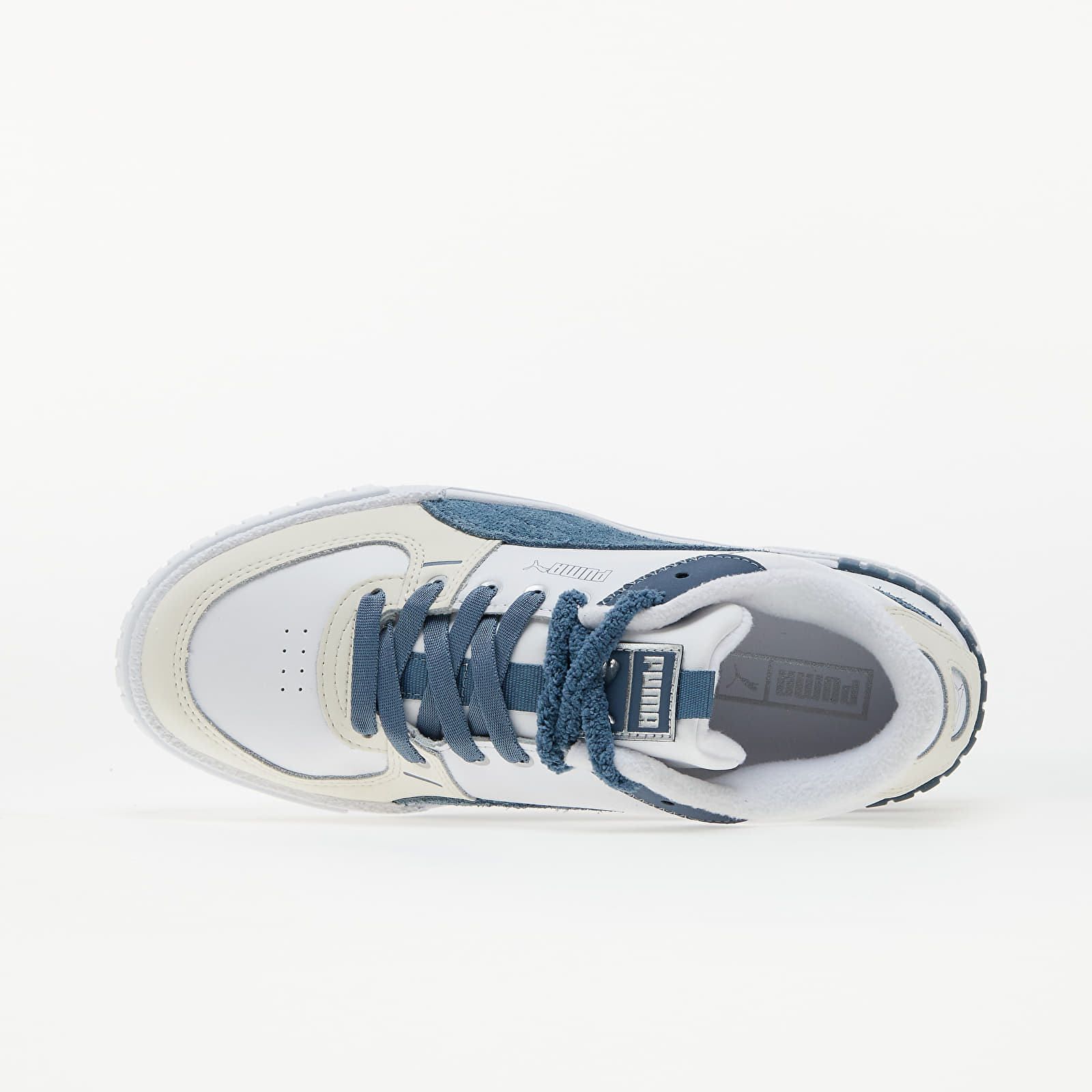 Damen Sneaker und Schuhe Puma Cali Sport Frosted Hike Wn s Puma White-China Blue-Vaporous Gray