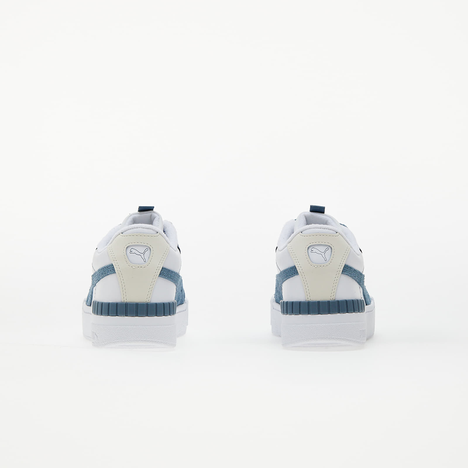 Damen Sneaker und Schuhe Puma Cali Sport Frosted Hike Wn s Puma White-China Blue-Vaporous Gray