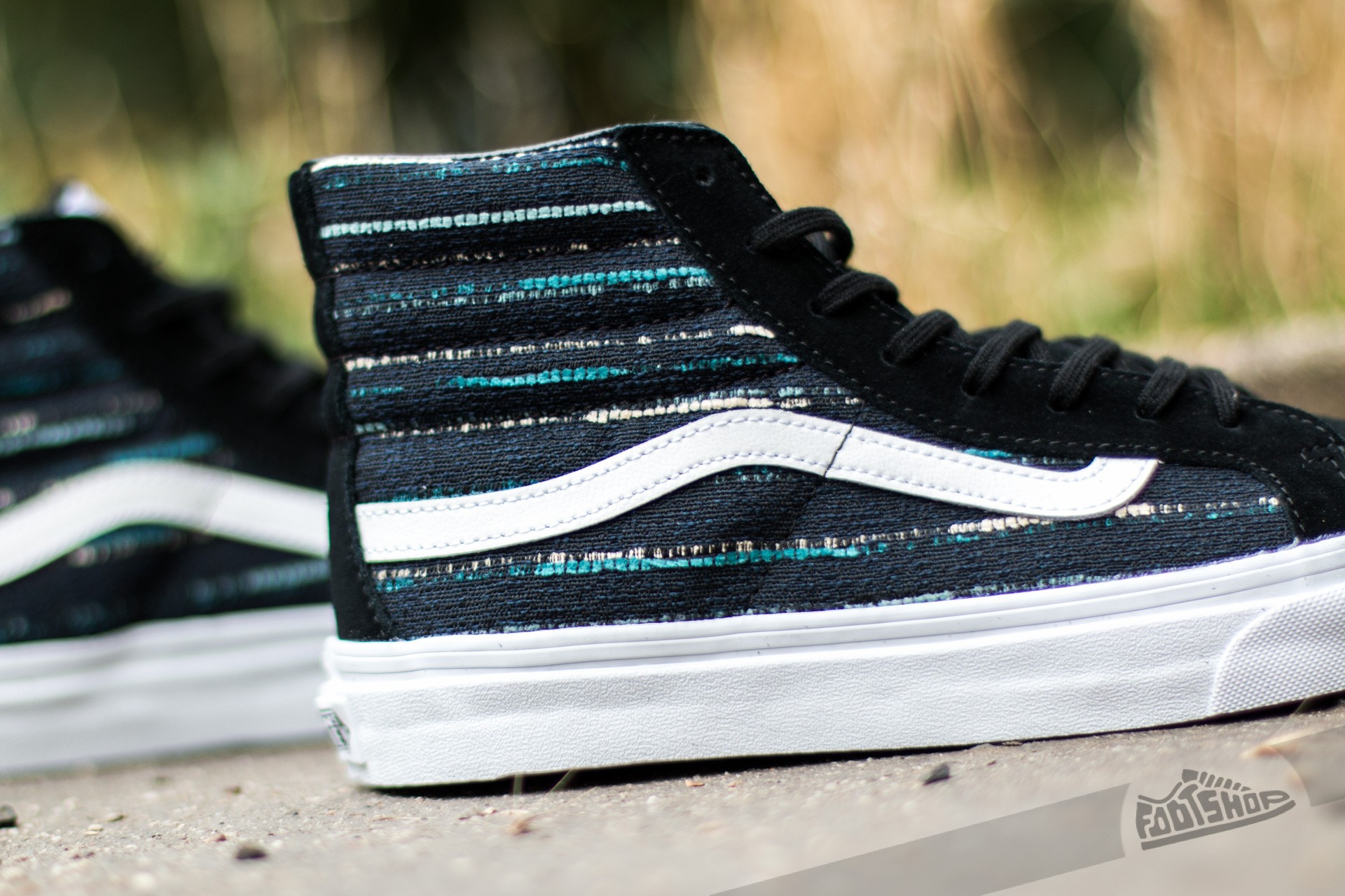 Sk8 hi slim on sale black