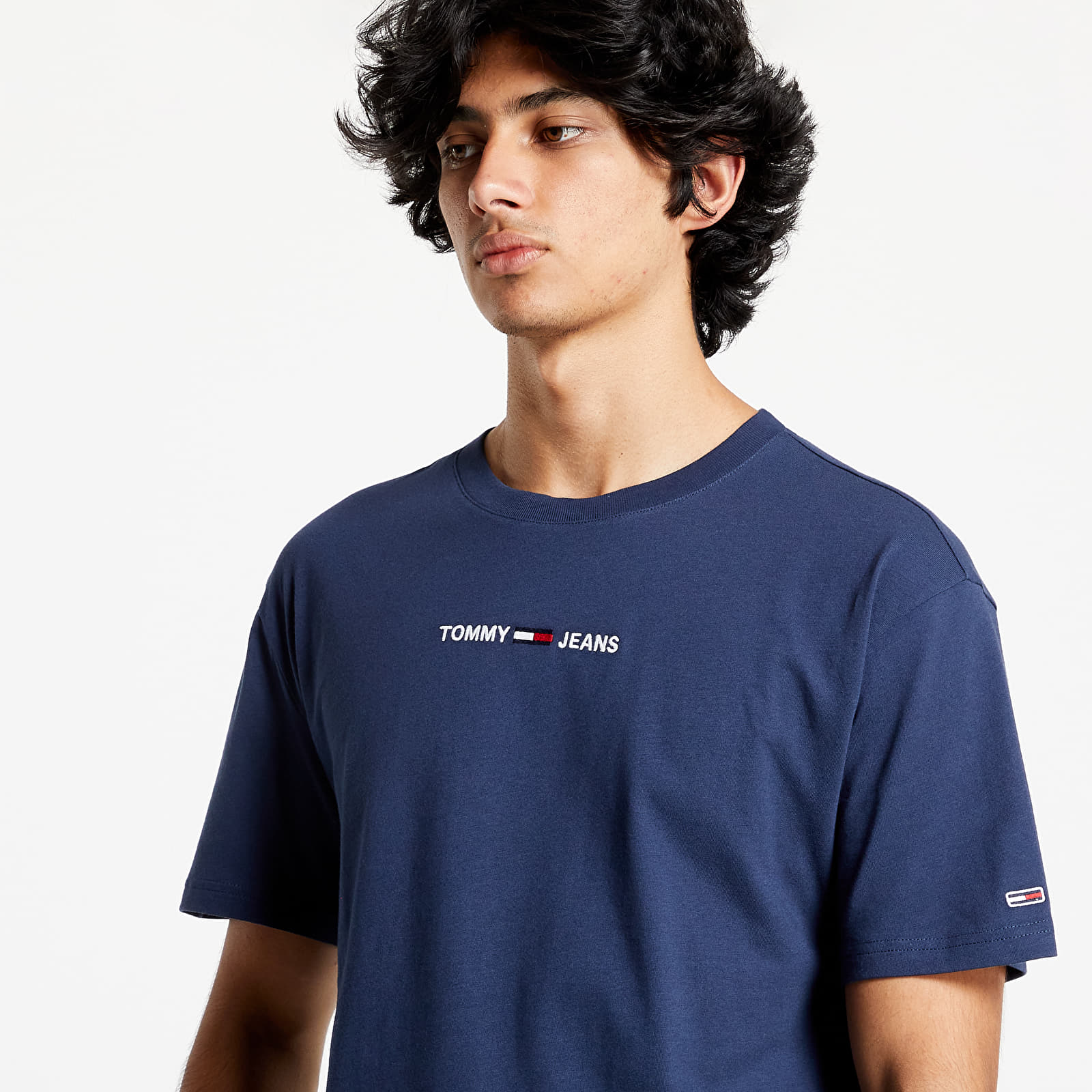 Tommy jeans small text tee top
