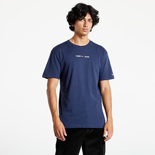 Tommy jeans store small text tee
