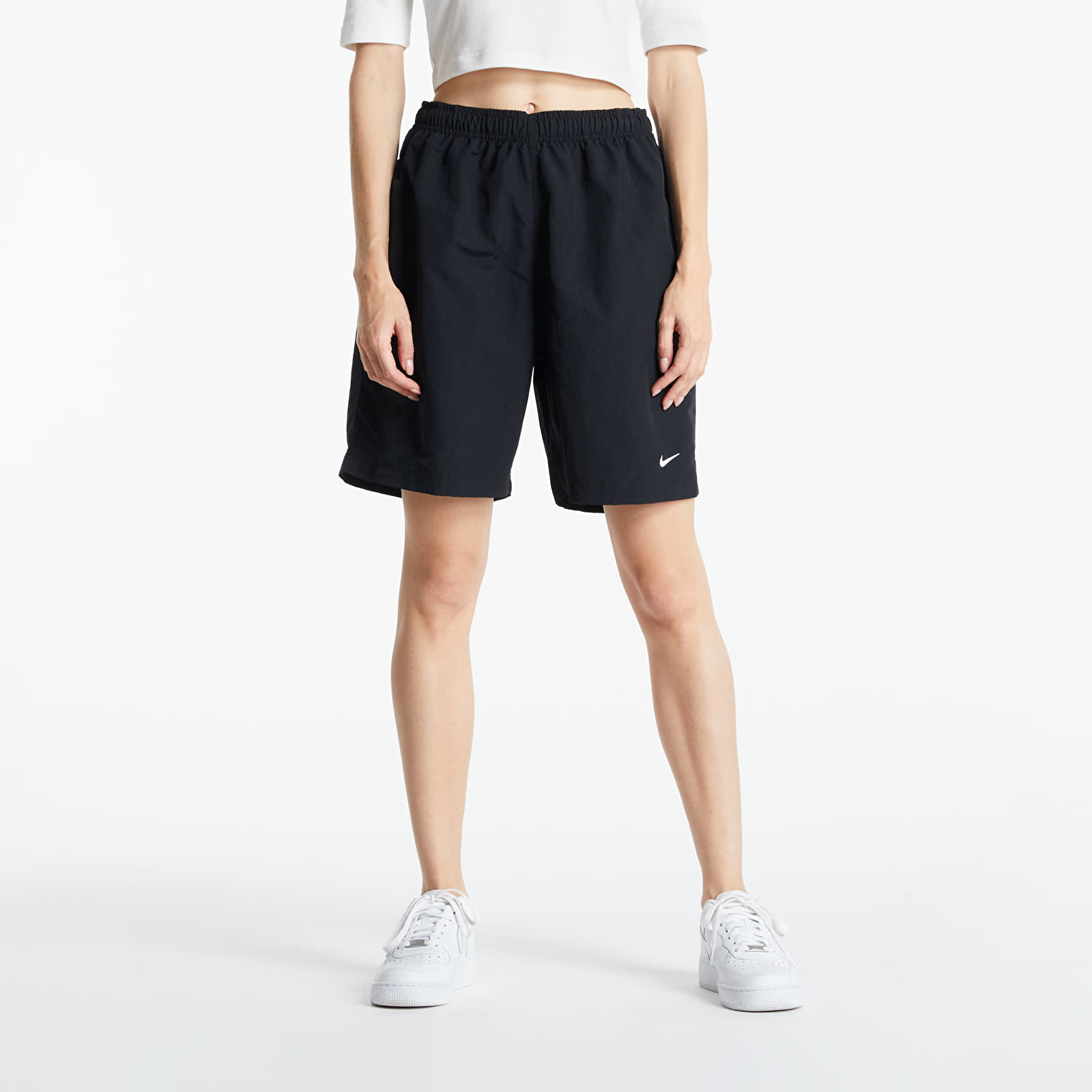 Shorts NikeLab U NRG Solo Swoosh Short Black White Footshop