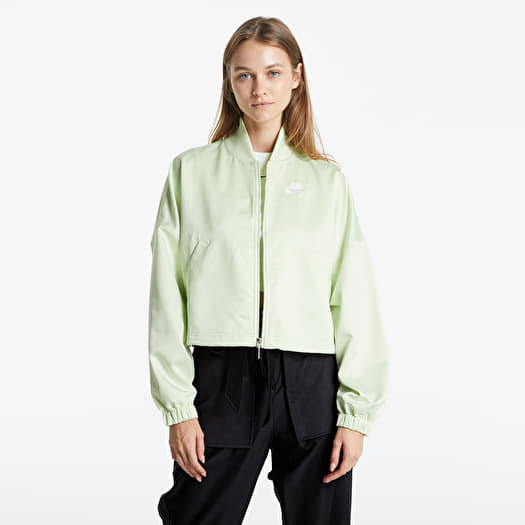 Lime green nike jacket women's clearance