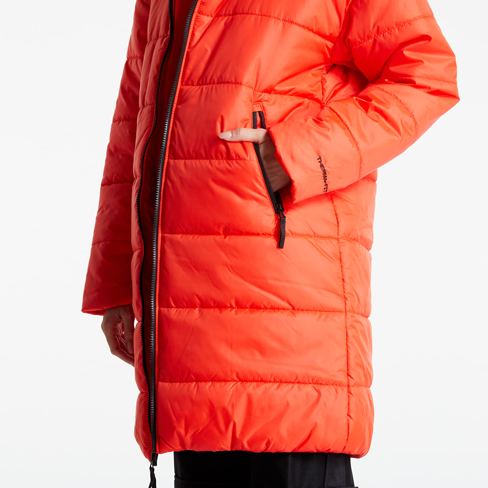 Red nike bubble coat on sale