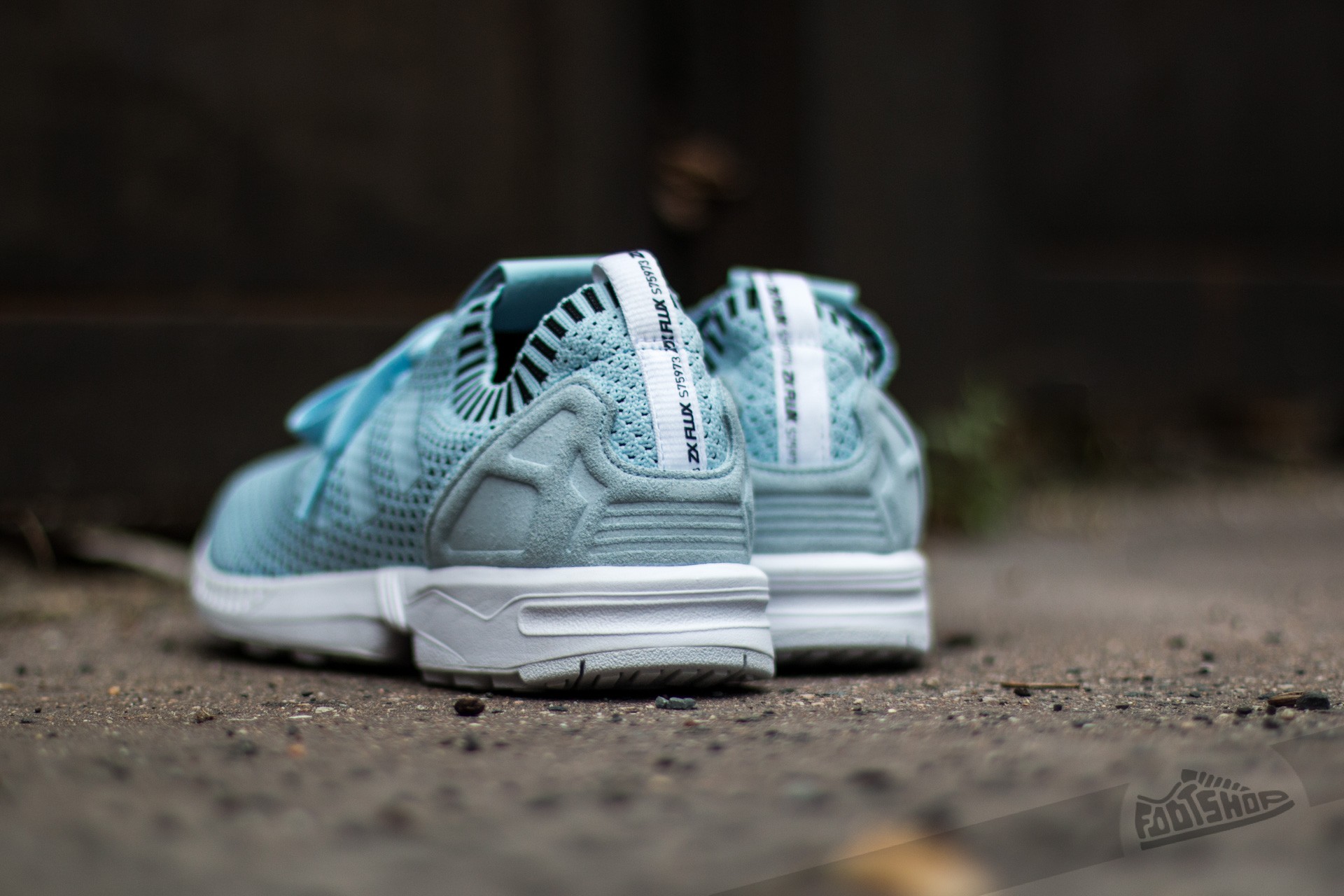 Vīriešu apavi adidas ZX Flux Primeknit Ice Blue/ Ice Blue/ Core Black
