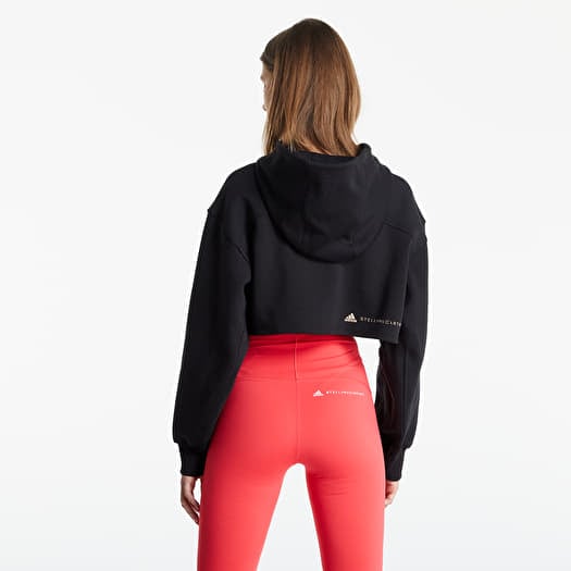 Adidas sc hot sale cropped hoodie