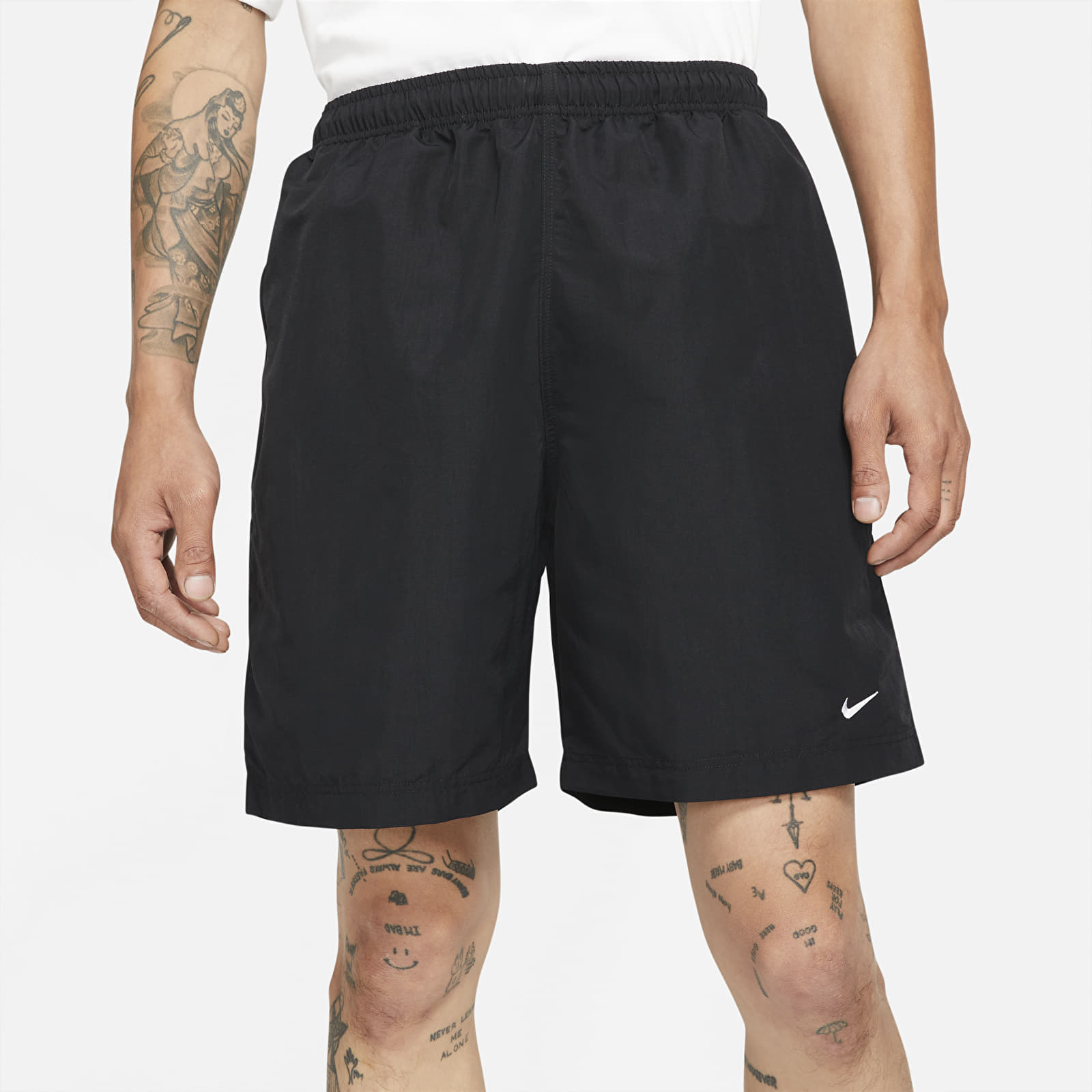 Kurzhosen NikeLab U NRG Solo Swoosh Short Black/ White
