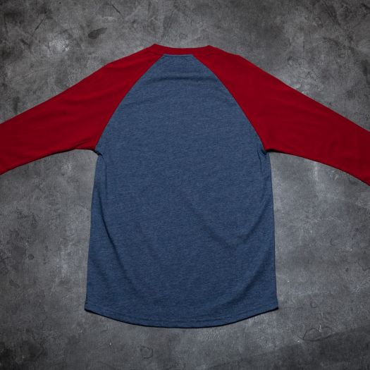 Vans red raglan cheap