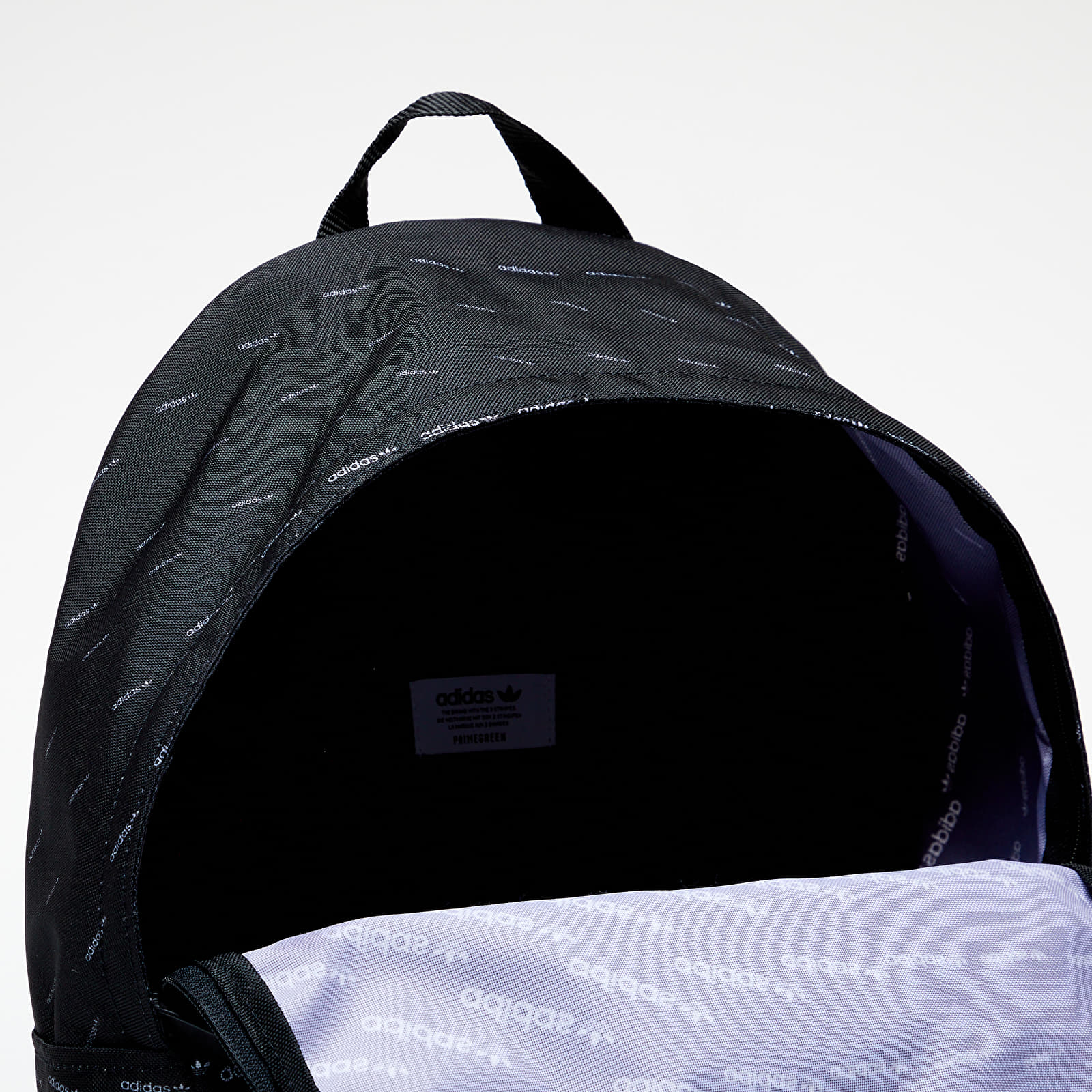 Mugursomas adidas Monogram Backpack Black/ White