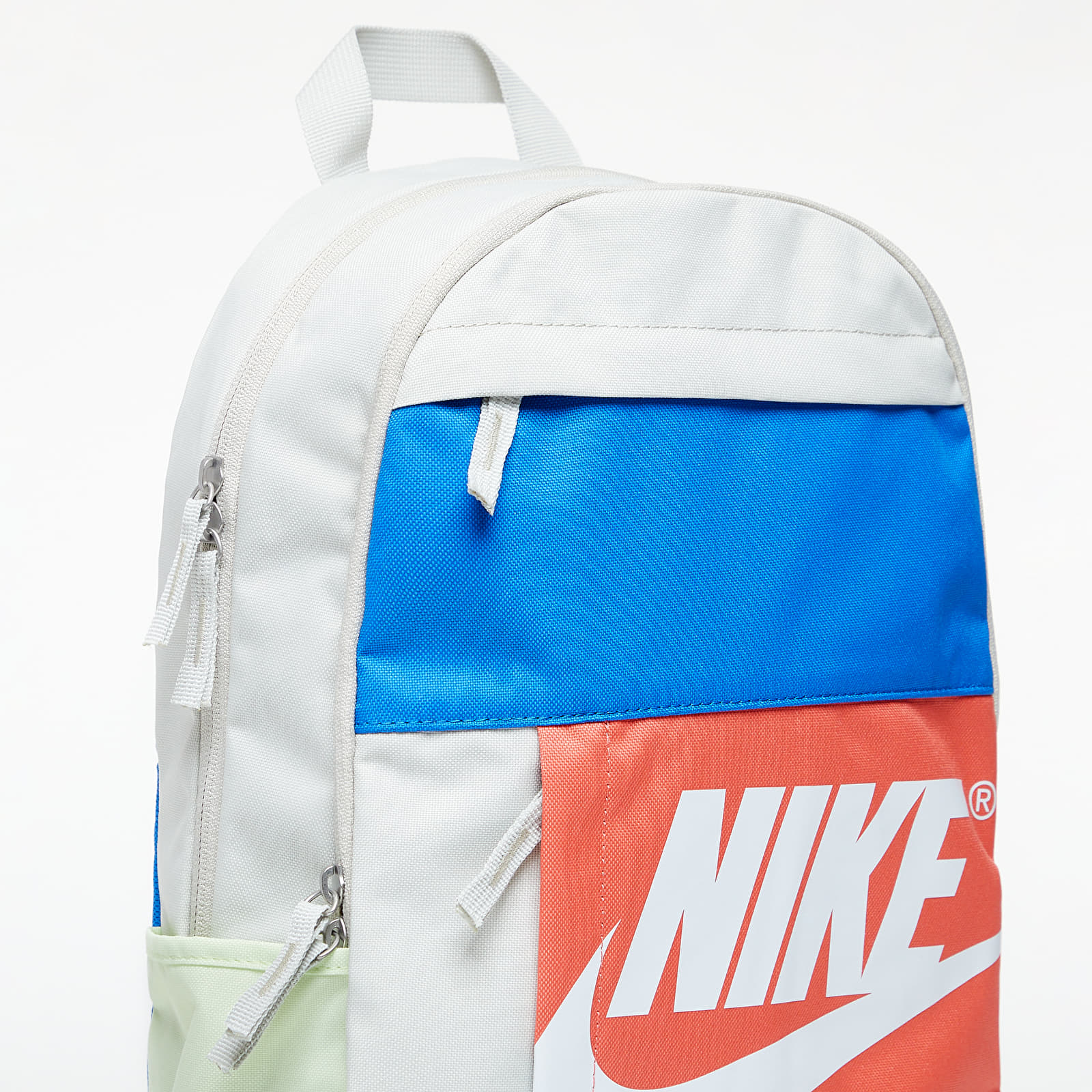 White nike top bookbag