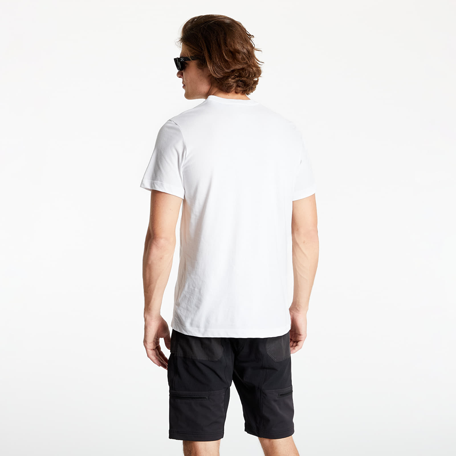 Pólók Jordan Jumpman Men's Short-Sleeve Crew White/ Black