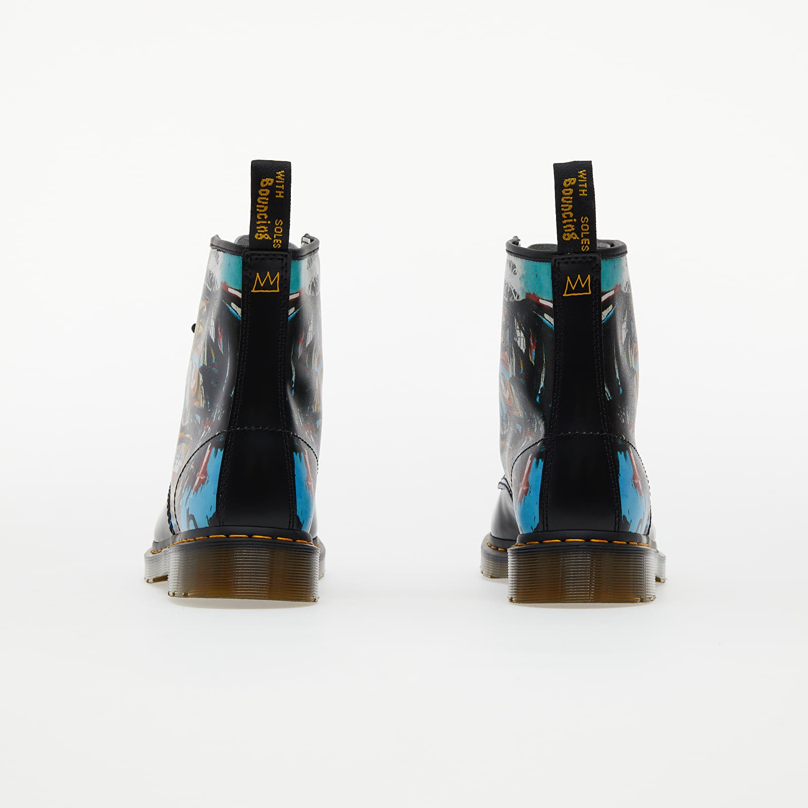 Men's shoes Dr. Martens x Jean-Michel Basquiat 1460 Black/ Multi