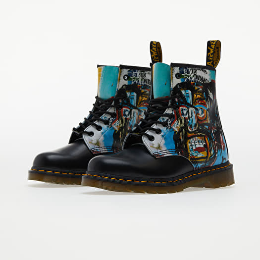 Men s shoes Dr. Martens x Jean Michel Basquiat 1460 Black Multi