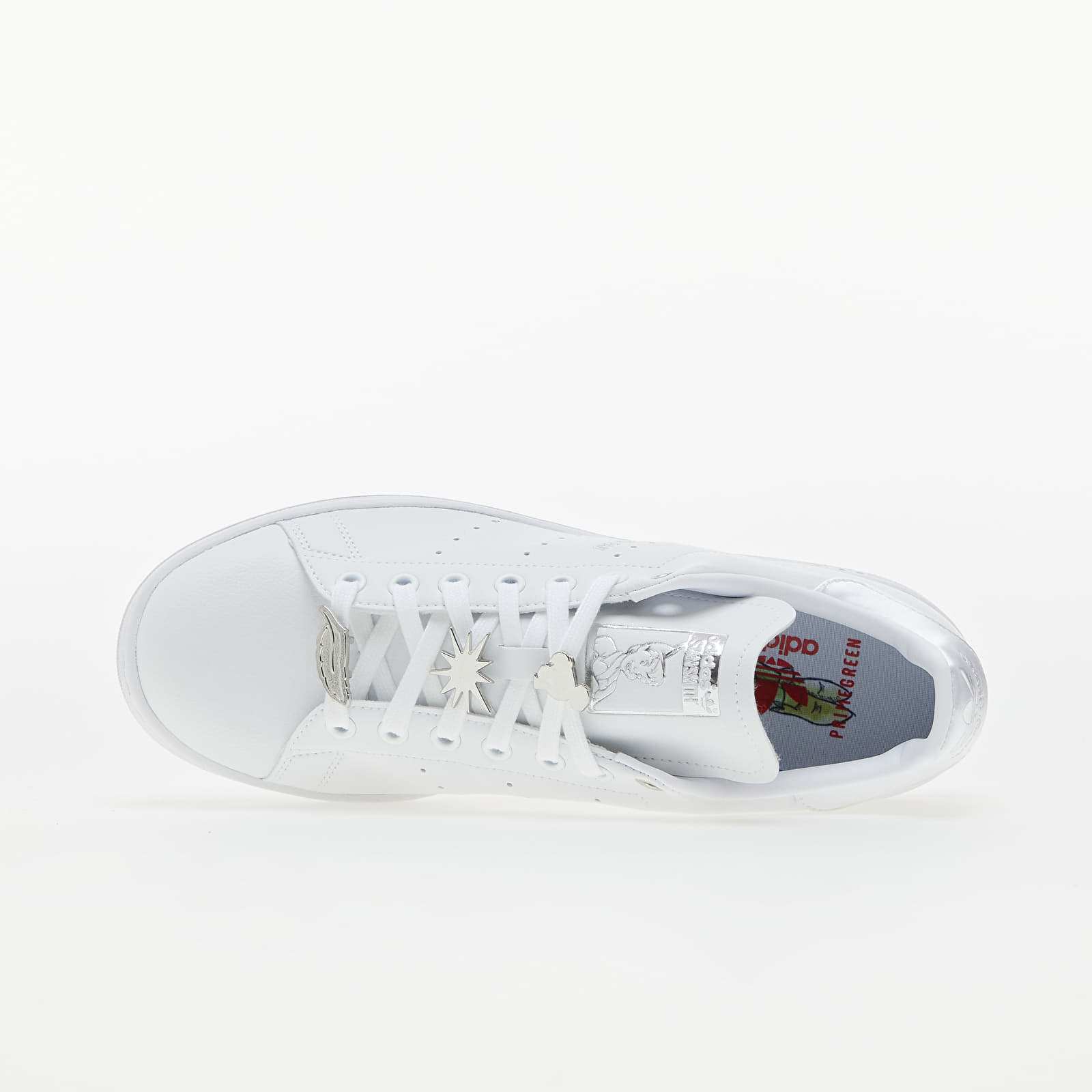 Men s shoes adidas Stan Smith Ftw White Silver Metallic Scarlet