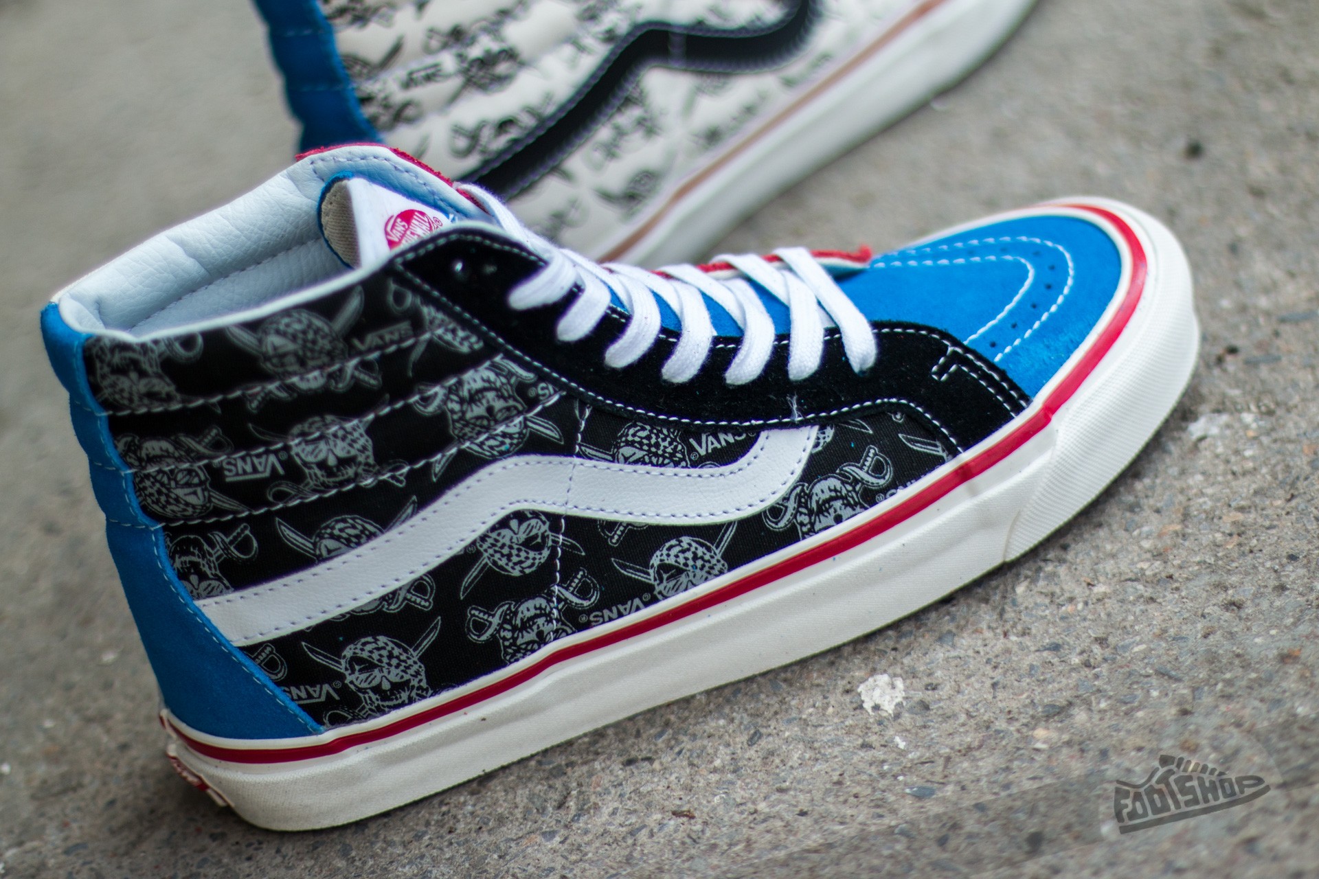Men's shoes Vans Sk8-Hi 38 Reissue (50th) Stv/ Multi print