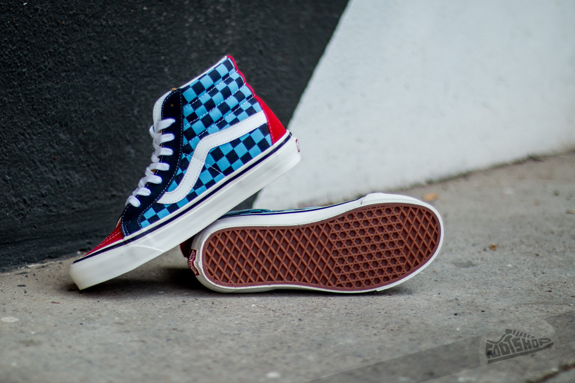 Scarpe uomo Vans Sk8-Hi 38 Reissue (50th) Stv/ Multi Color