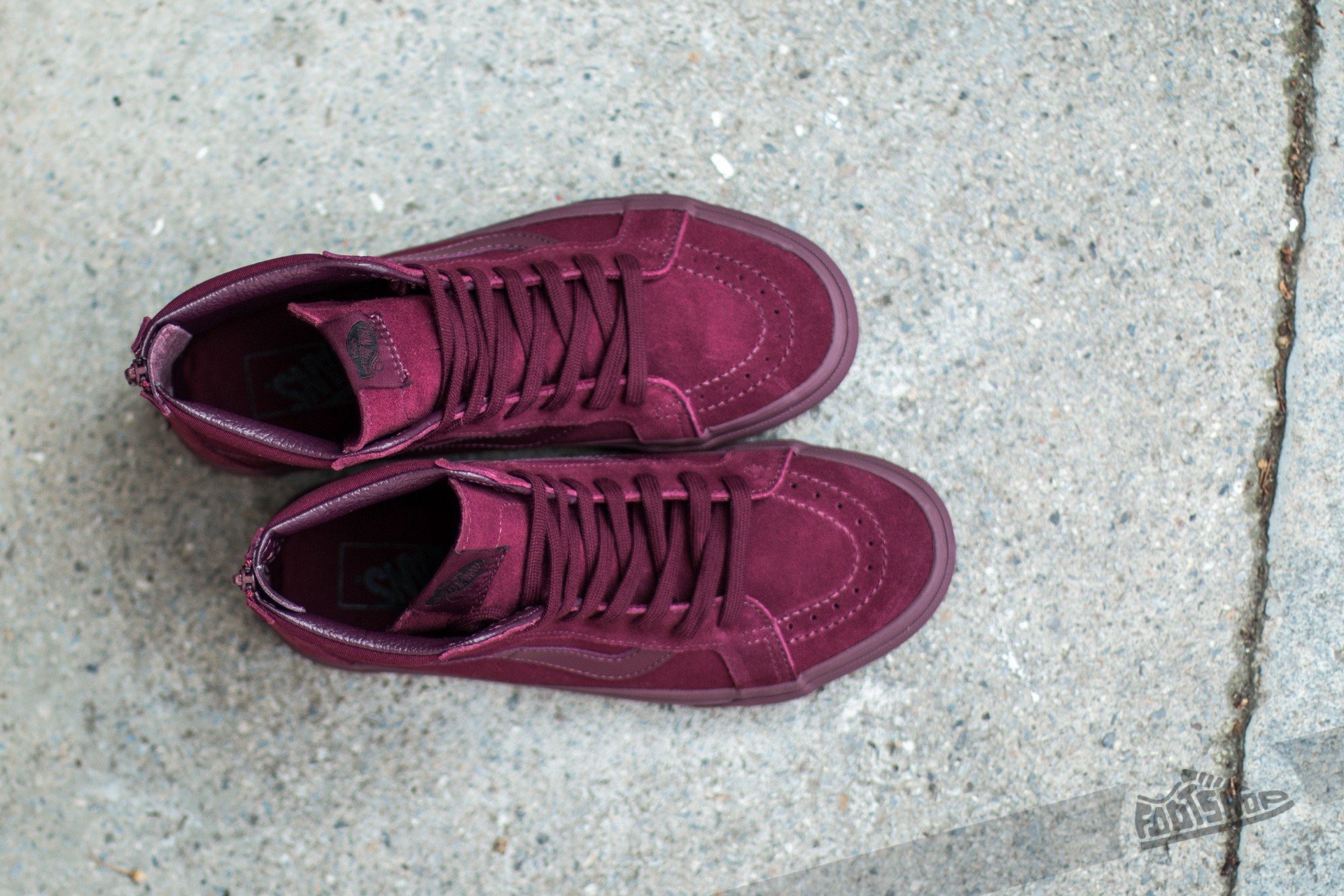 Pánské tenisky a boty Vans Sk8-Hi Reissue Zip (Mono) Port Royale