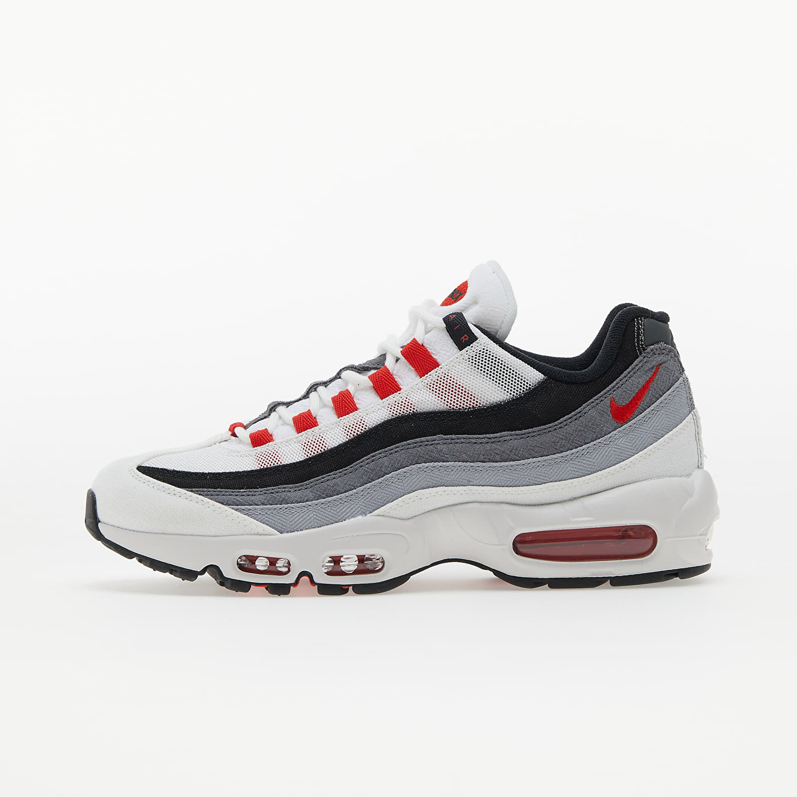 Men's shoes Nike Air Max 95 QS Summit White/ Chile Red-Off Noir