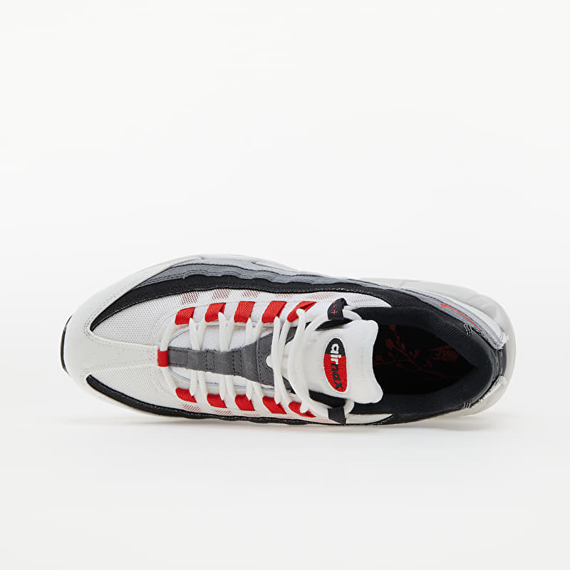 Nike Air Max 95 QS Summit White/Chili Red/Off Noir Sneakers New 8 Nike Air Max 95 Comet QS Japan Summit White Chile Red  main image 2