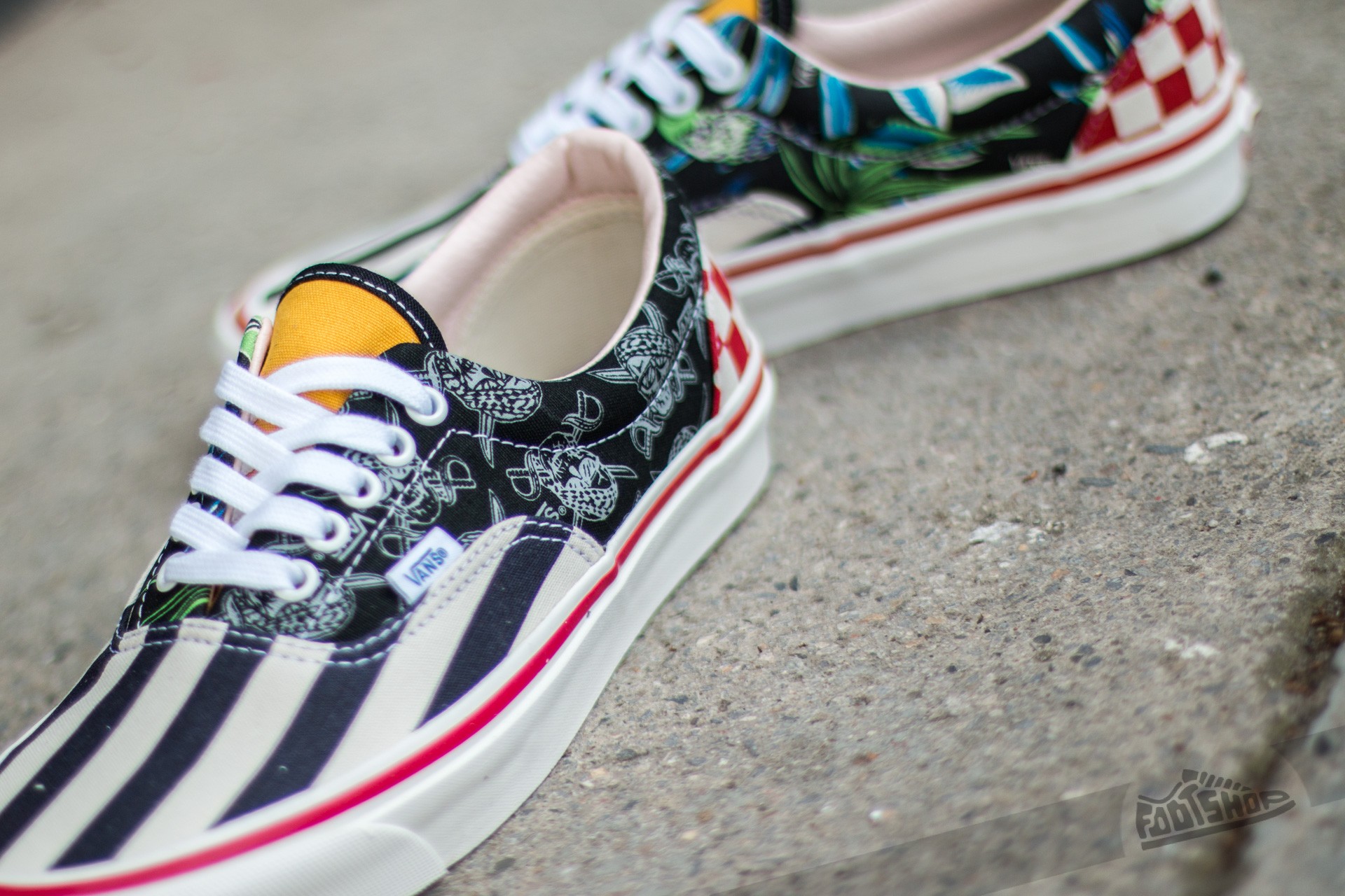 Men s shoes Vans Era 95 Reissue 50th Stv Multi print Footshop