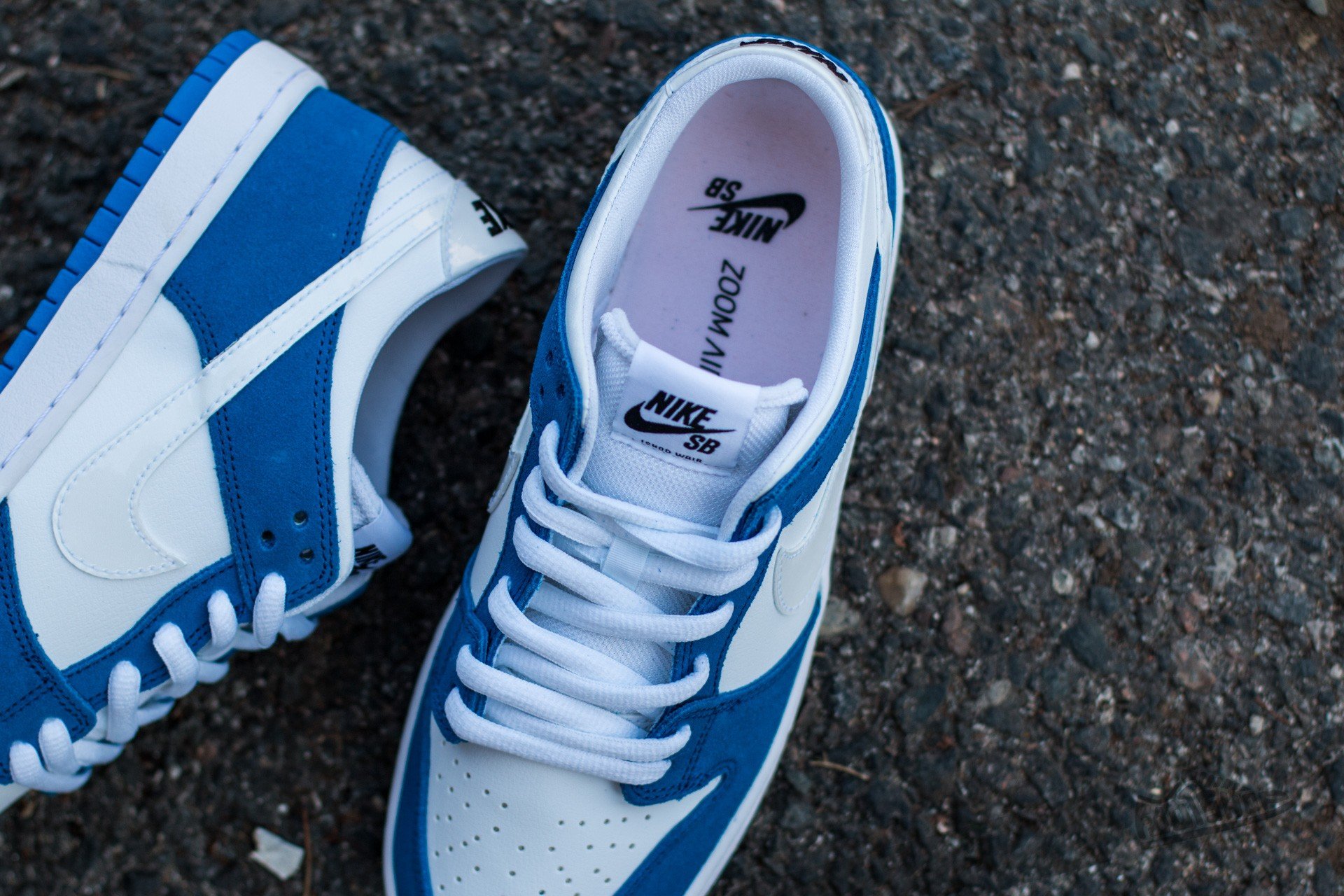 Vyriška avalynė Nike Dunk Low Pro IW Blue Spark/ White-Black