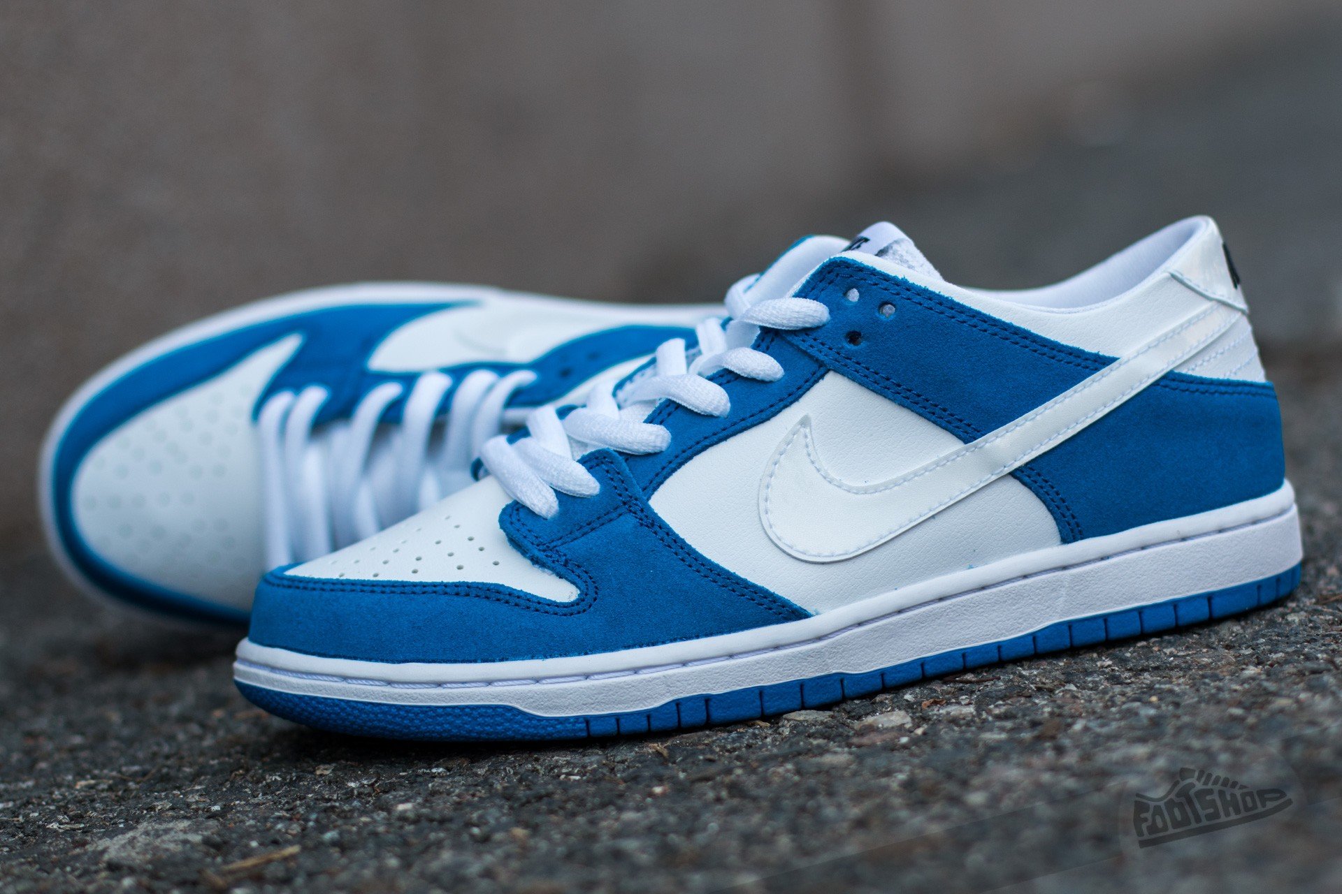 Vyriška avalynė Nike Dunk Low Pro IW Blue Spark/ White-Black
