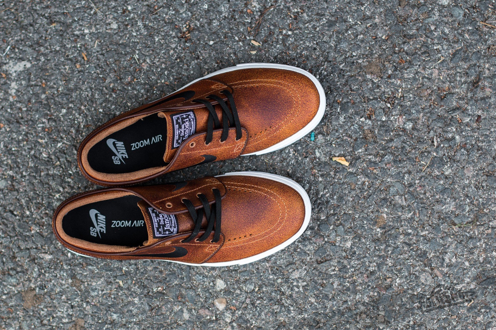 Herenschoenen Nike Zoom Stefan Janoski Elite Ale Brown/ Black-White-Dark Field Brown
