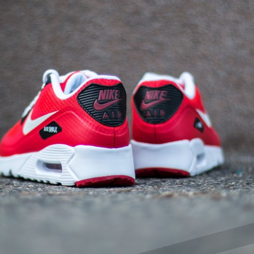 Men s shoes Nike Air Max 90 Ultra Essential Action Red Pure Platinum Gym Red Black Footshop