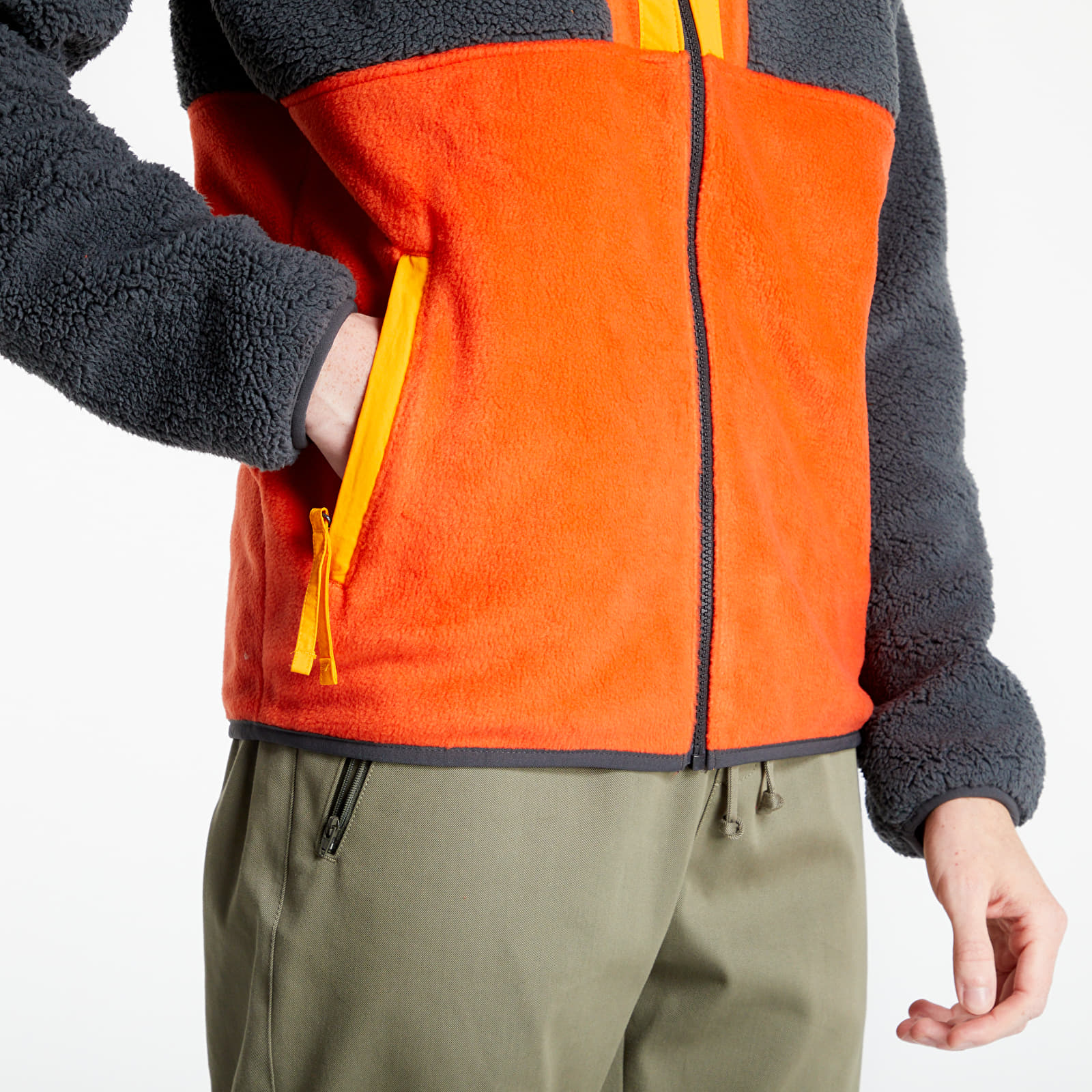 Džemperiai su gobtuvais ir džemperiai Columbia Backbowl™ Sherpa Full Zip Hoodie Red Quartz