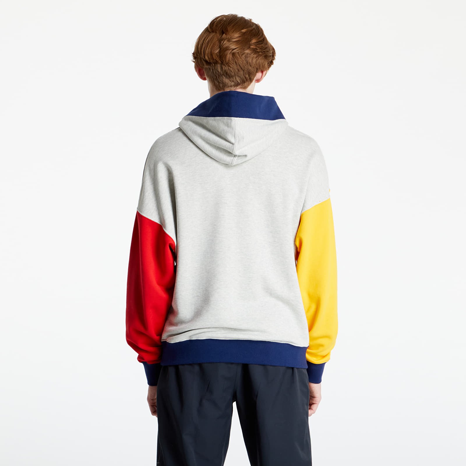 Hættetrøjer og sweatshirts NikeCourt M Fleece Tennis Hoodie Grey Heather/ Gorge Green
