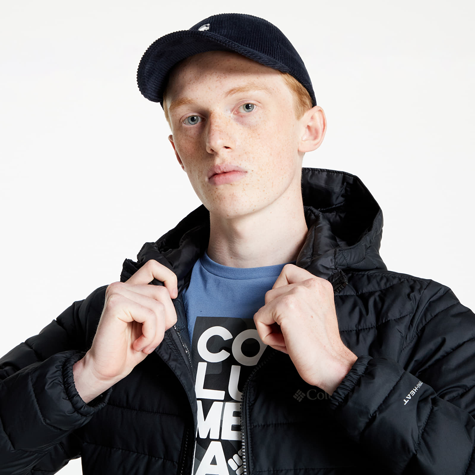 Bundy Columbia Powder Lite™ Hooded Jacket Black