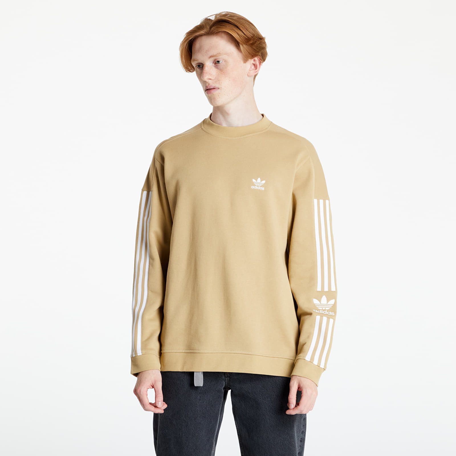 Puloverji adidas Lock Up Crew Beiton