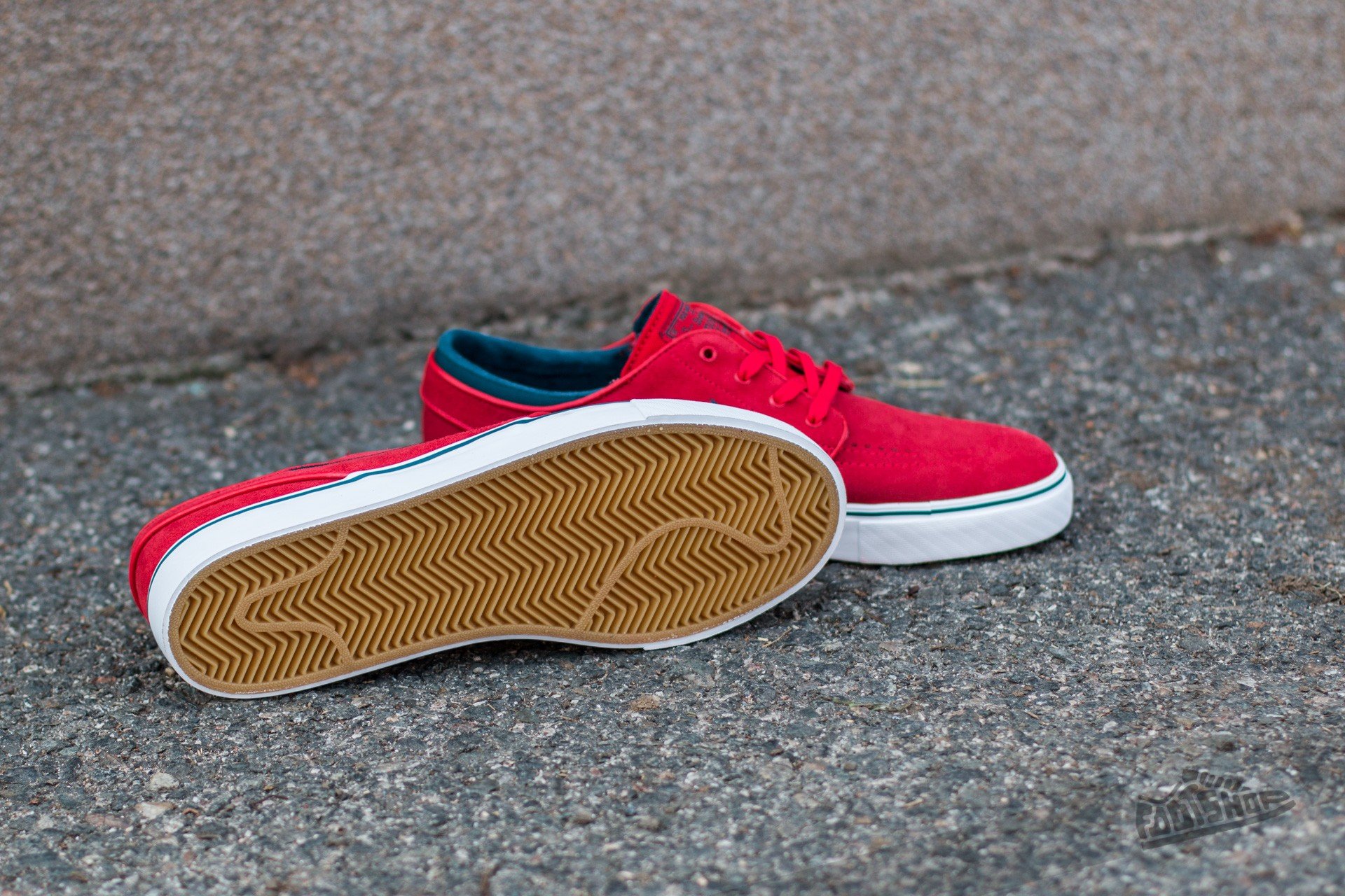 Vyriška avalynė Nike Zoom Stefan Janoski University Red/ Midnight Turquoise-White
