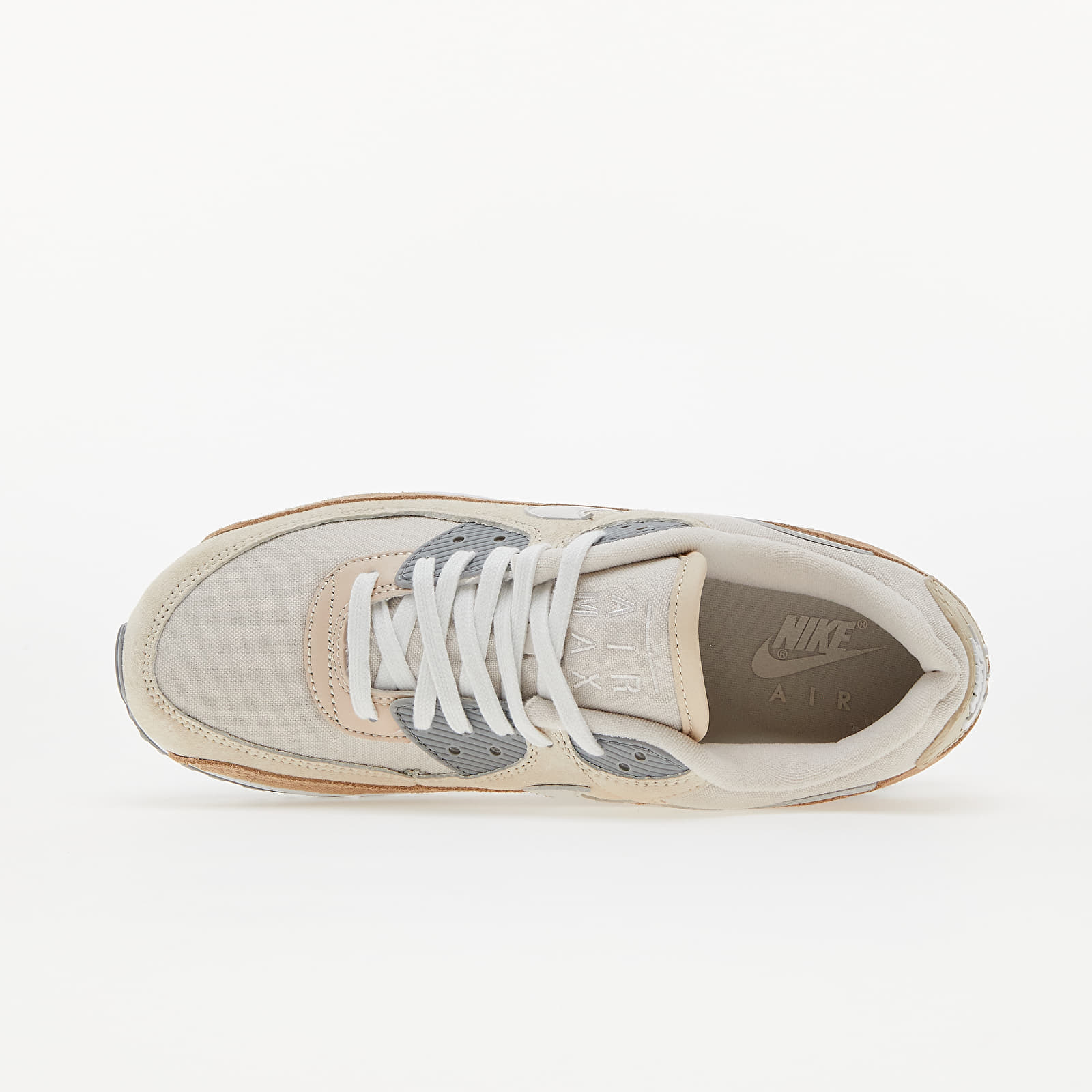 Scarpe uomo Nike Air Max 90 Premium Hemp/ Summit White-Sanddrift