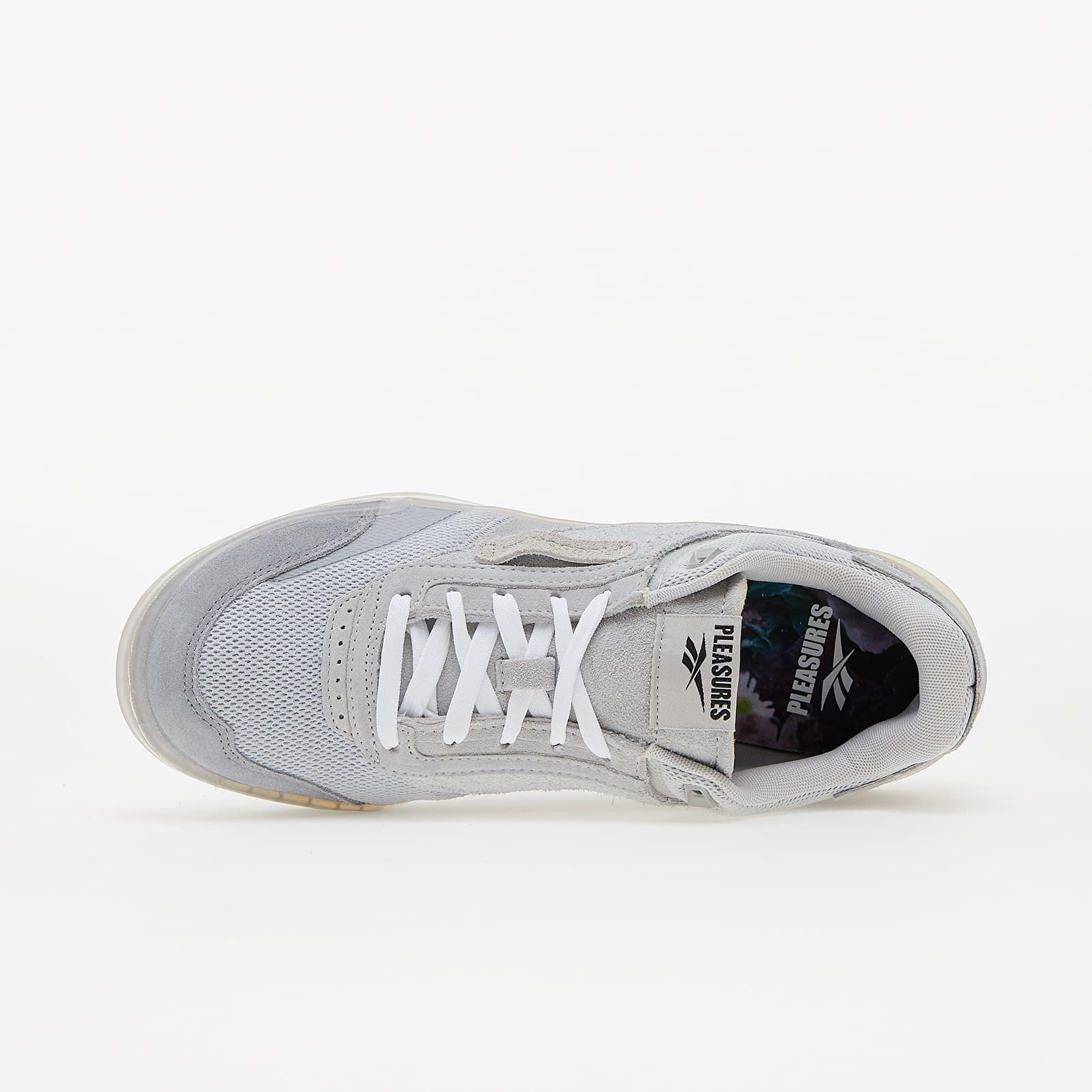 Férfi cipők Reebok x Pleasures Club C Legacy Pure Grey 2/ Pure Grey 4/ Straw